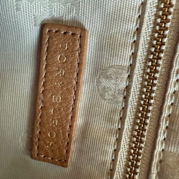 Tory Burch Amanda Mini Satchel Brown Leather Shoulder Bag - Picture 10 of 11